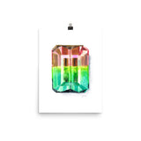 Watermelon Tourmaline Art Print