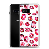 Pink Gems Samsung Case