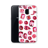 Pink Gems Samsung Case
