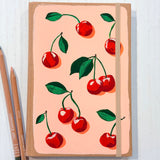 Hand-Painted Journal - Cherry