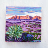 Original Painting - Big Bend National Park, Texas - Acrylic in 8"x8" Canvas