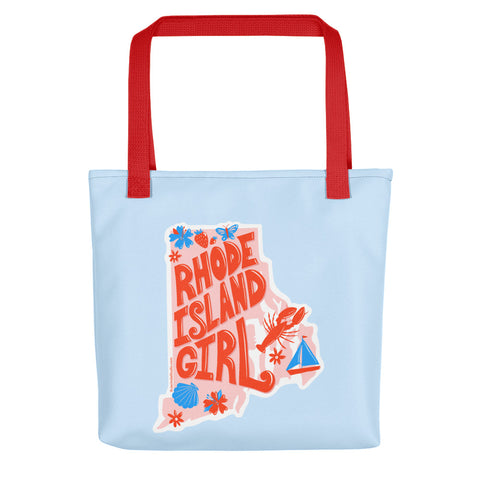 Rhode Island Girl Tote bag