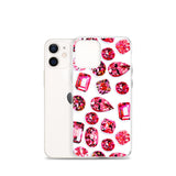Pink Gems iPhone Case