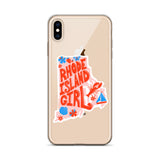 Rhode Island Girl iPhone Case