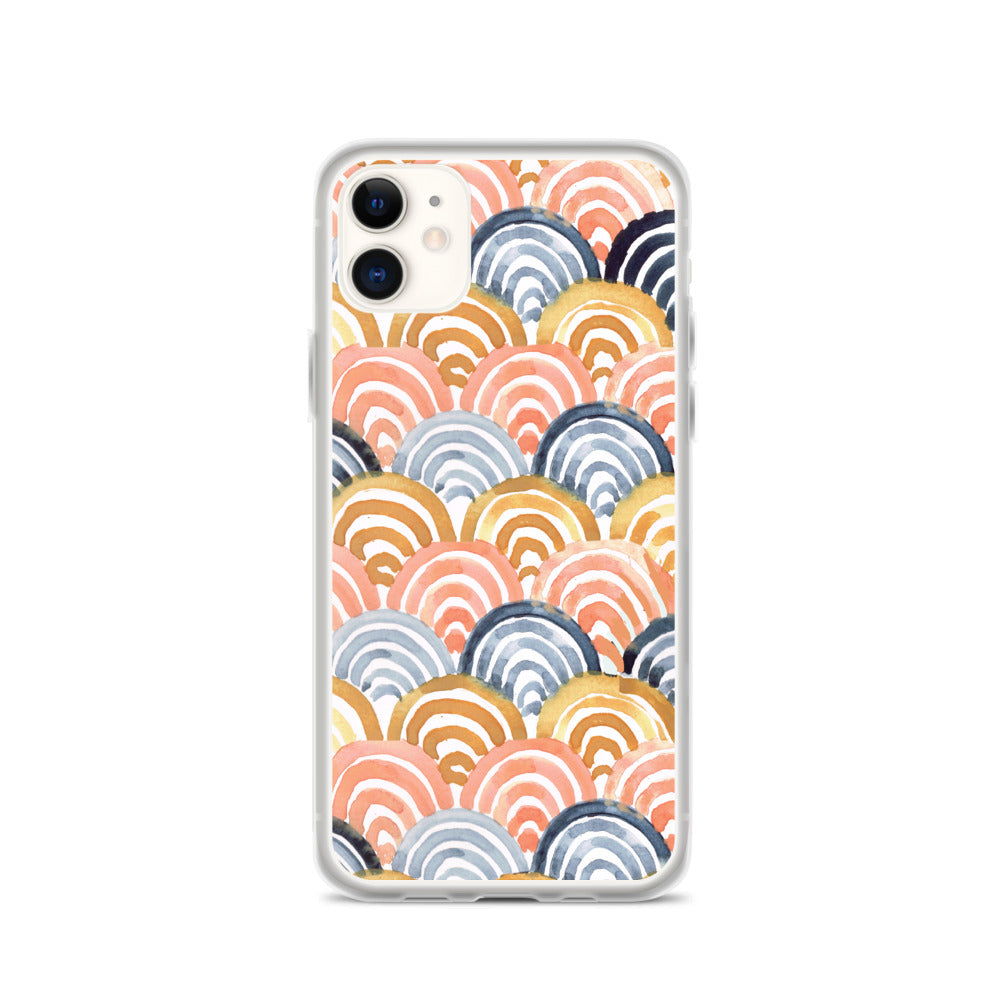 Vintage Rainbow iPhone Case