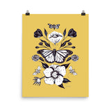 Vintage Butterfly Art Print