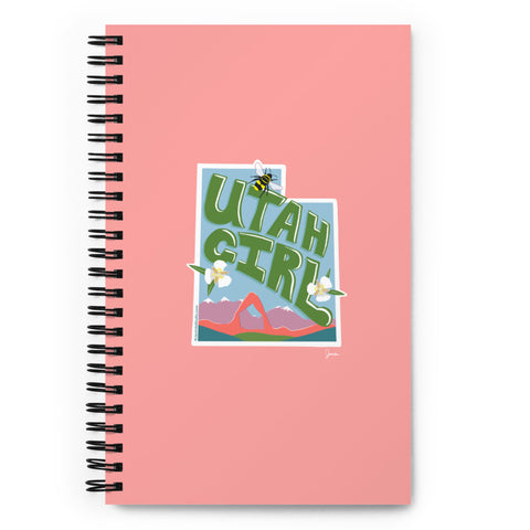 Utah Girl Spiral Notebook