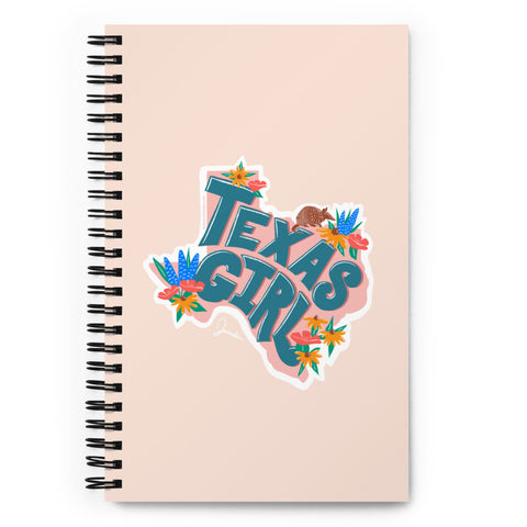 Texas Girl Spiral Notebook