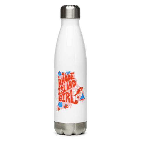 Rhode Island Girl Stainless Steel Water Bottle